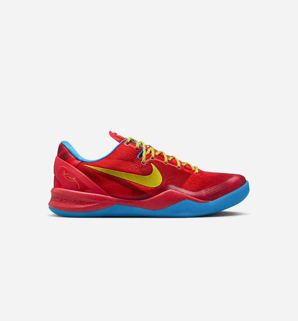 Kobe VIII Protro Year of the Horse Men's Lifestyle Shoe - Light Crimson/Vivid Blue/Bright Citron