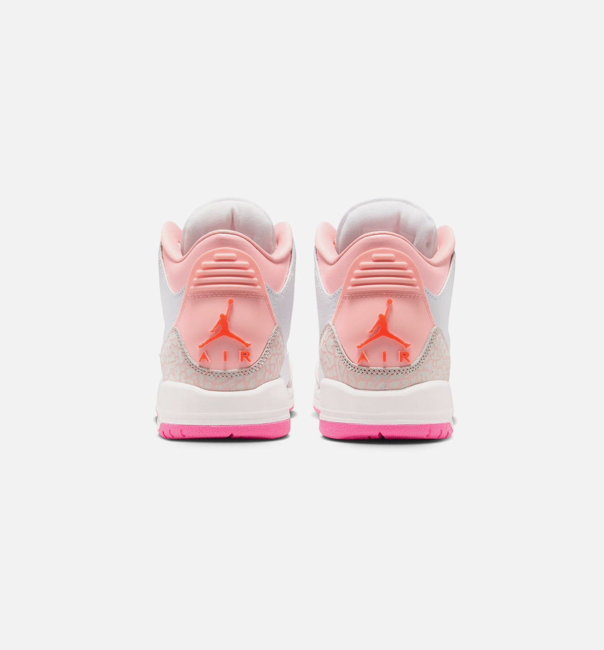 Air Jordan 3 Retro Spring Flowers Grade School - Pearl Pink/Pink Bloom/Pink Glow/Hyper Orange