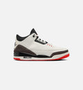 Air Jordan 3 Retro Men's Lifestyle Shoe - Sail/Black/University Red/Pale Ivory