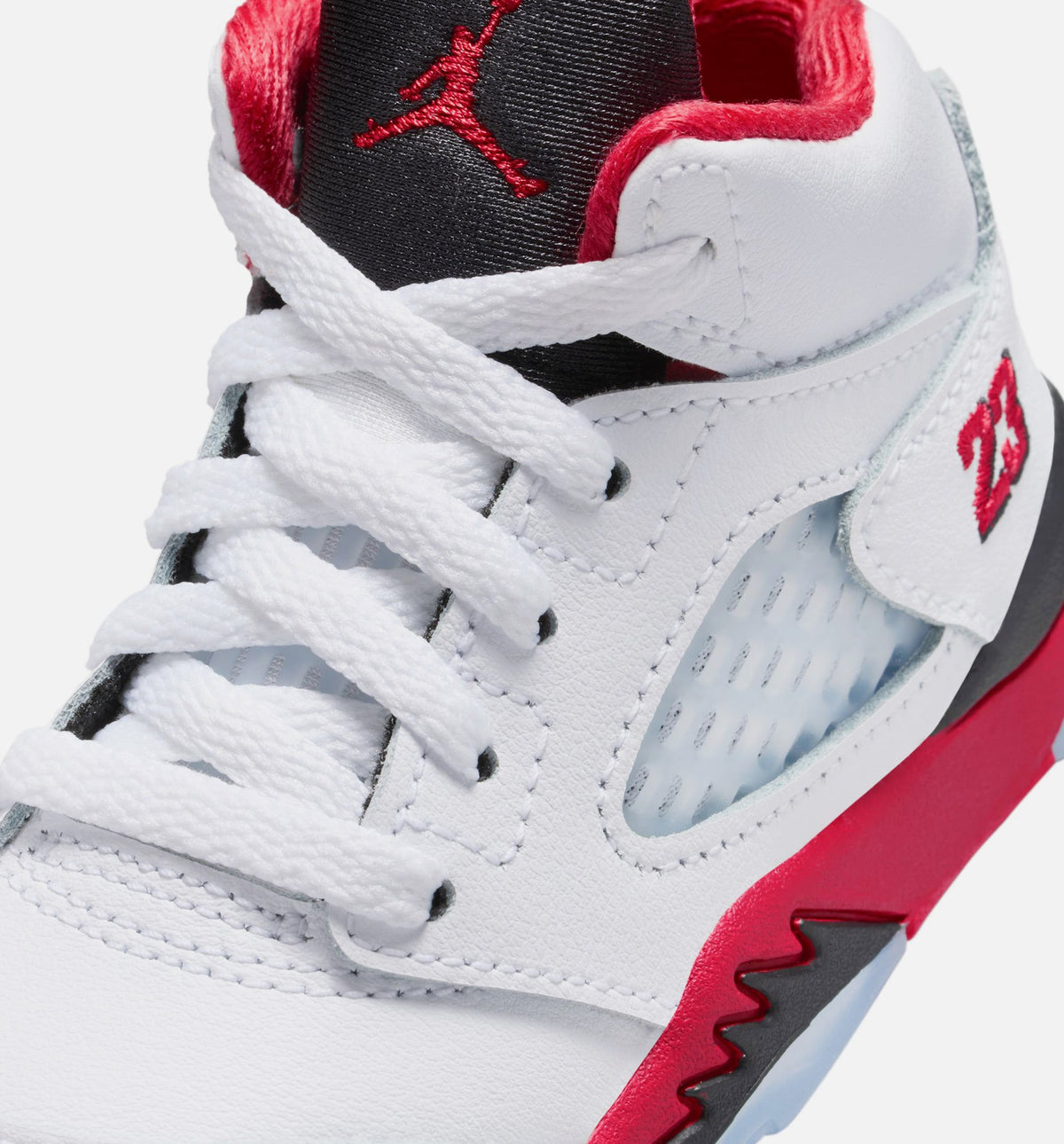 Air Jordan 5 Retro Fire Red Infant/Toddler - Fire Red/White
