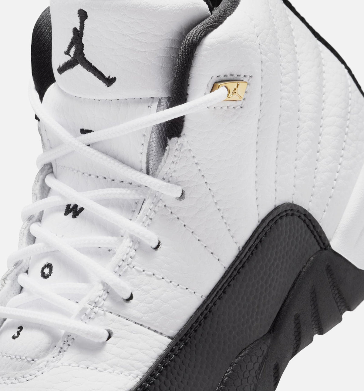 Air Jordan 12 Retro Taxi Preschool - White/Black/Taxi