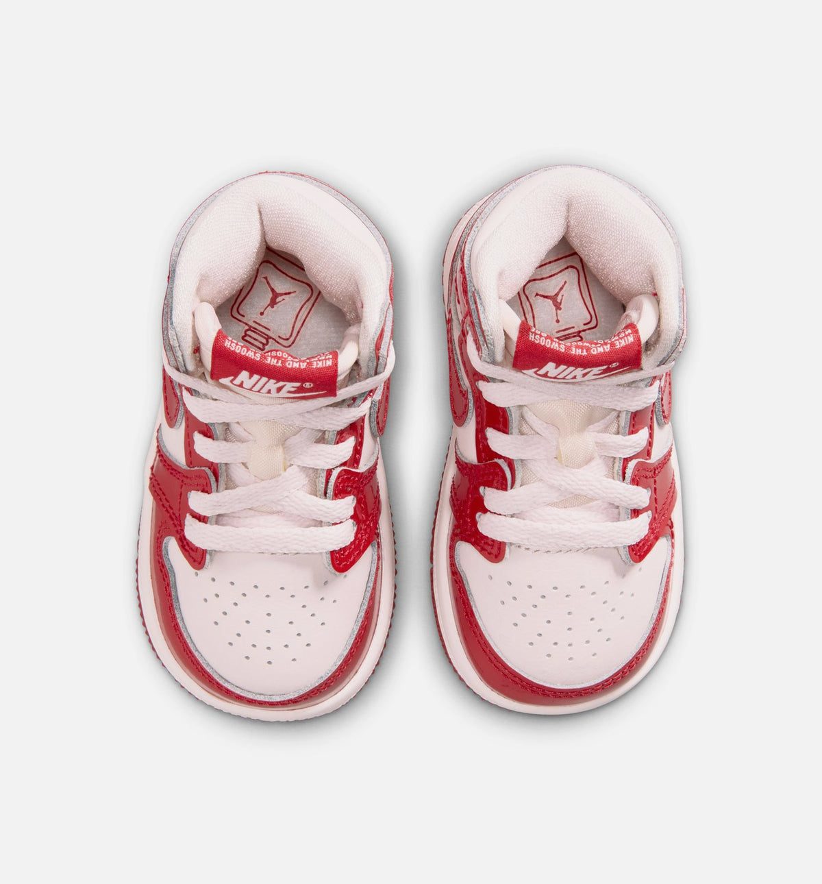 Air Jordan 1 Retro High OG Nails & Grails Infant/Toddler - University Red/Metallic Silver